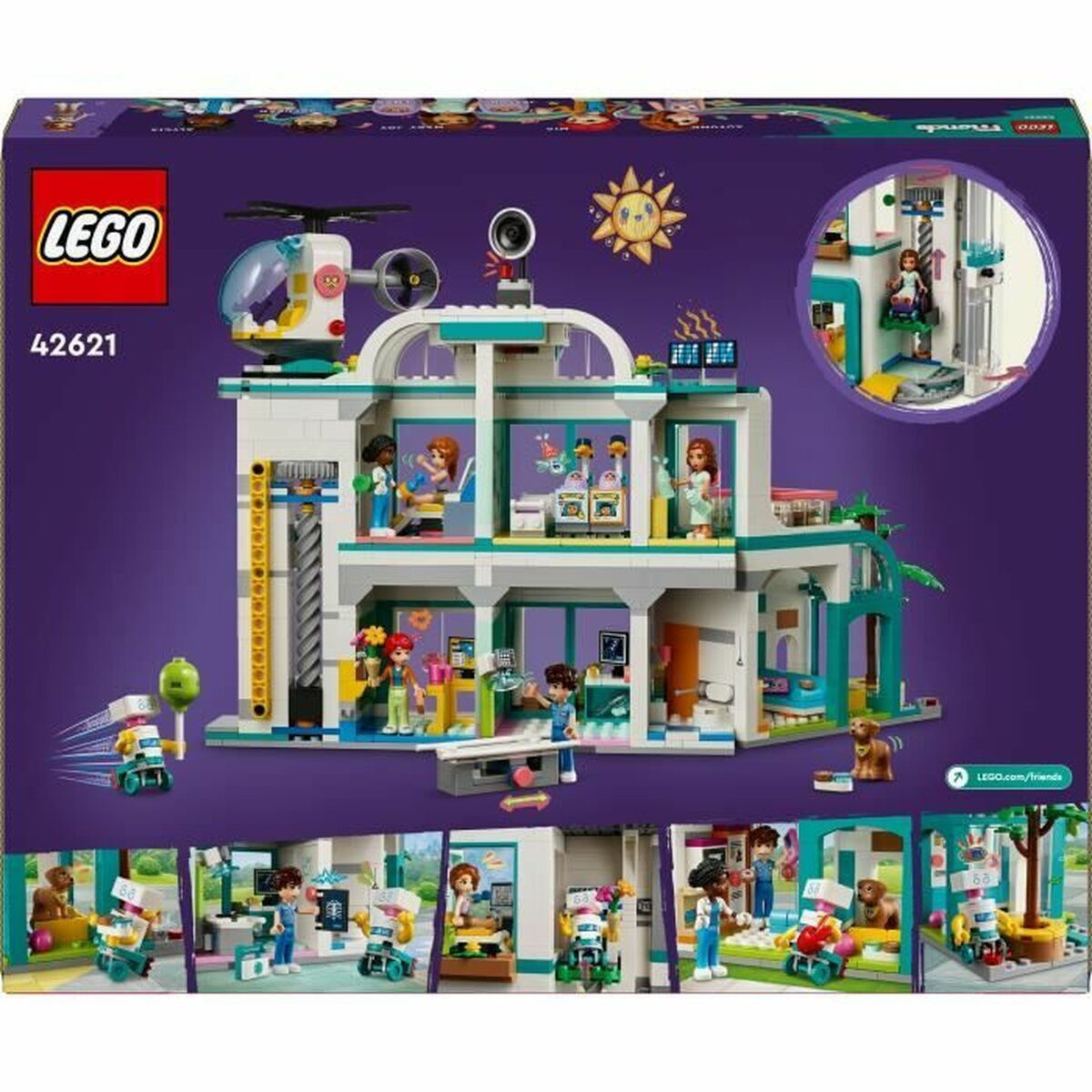 20240814161143_89fef294 Lego Friends Heartlake City Hospital για 7+ Ετών - Image 4
