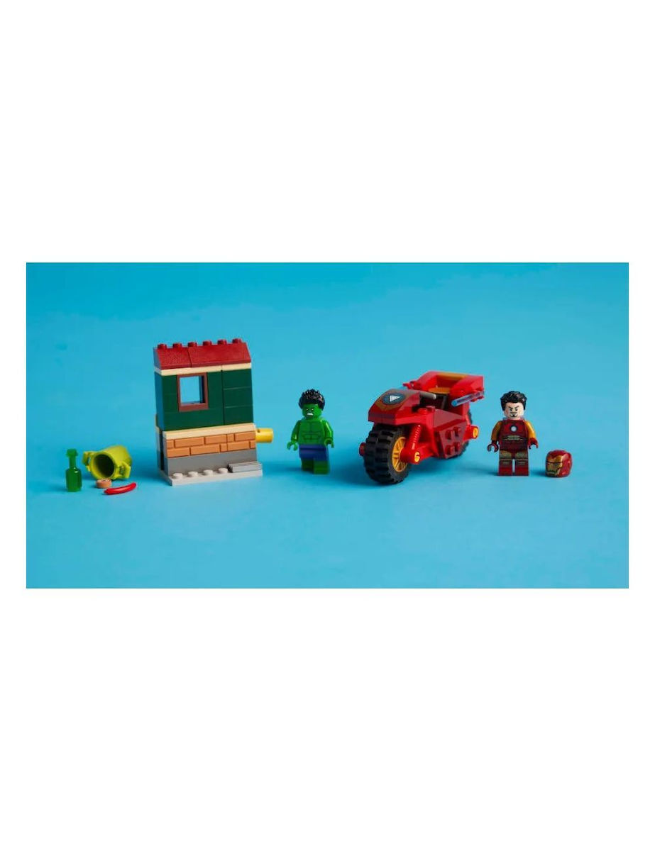 20240814161146_6d9b53c7 Lego Marvel Iron Man with Bike and the Hulk για 4+ Ετών 68τμχ - Image 4