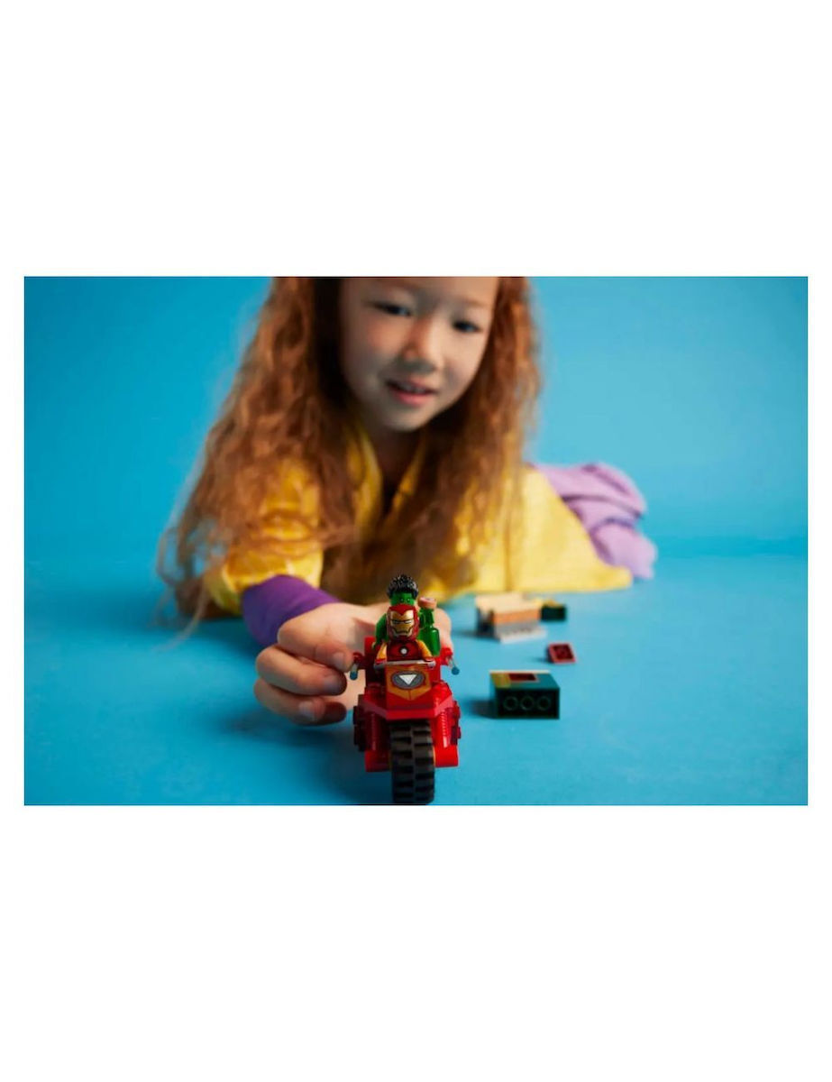 20240814161146_fc291b3f Lego Marvel Iron Man with Bike and the Hulk για 4+ Ετών 68τμχ - Image 8