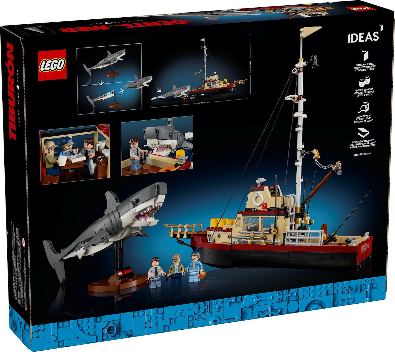 20240819150123_58d63921 Lego Ideas Jaws για 18+ Ετών 1497τμχ - Image 8