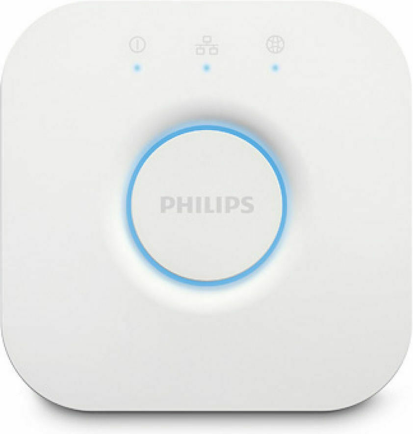 20240906125846_philips_hue_bridge_2_0_smart_hub_symvato_me_alexa_apple_homekit_google_home_leyko Philips Hue Bridge 2.0 Συμβατό με Google Home, Apple HomeKit, Alexa & Hue Bridge - Image 1