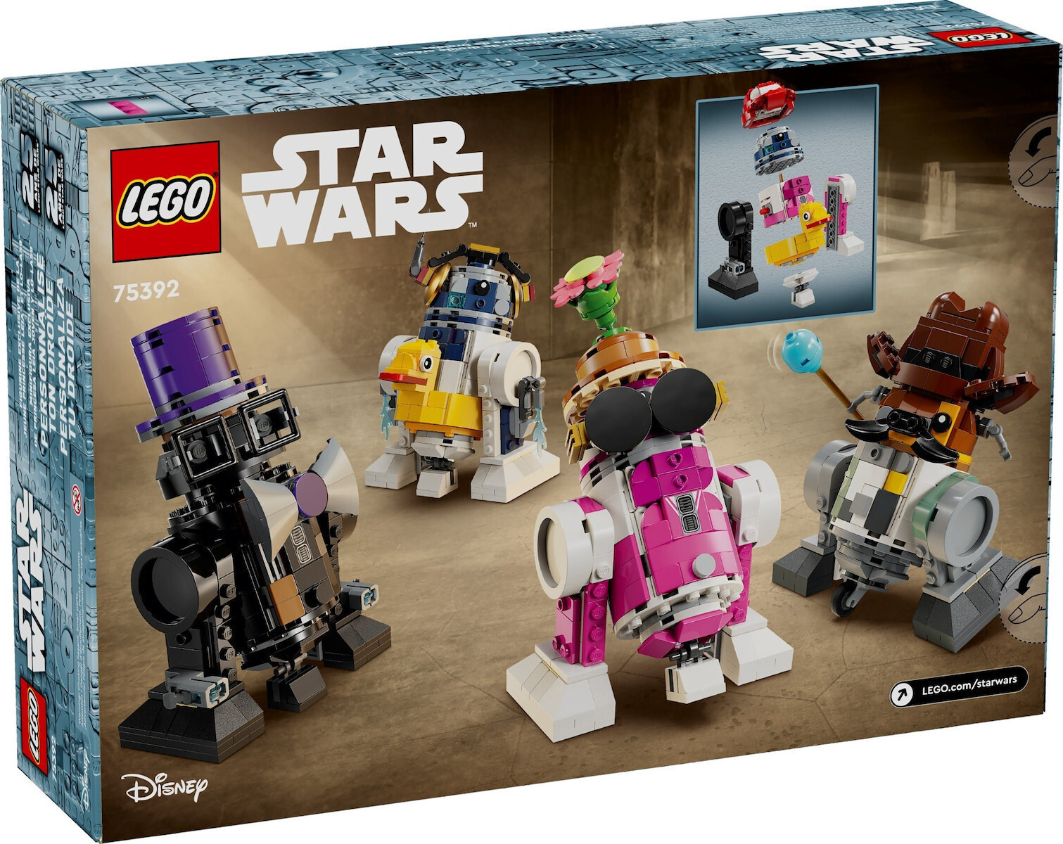Lego Star Wars Creative Play Droid Builder για 9+ Ετών 1.186τμχ