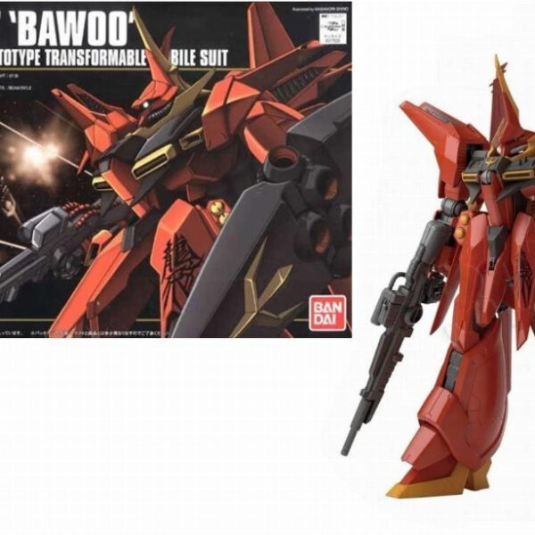 Mobile Suit Gundam High Grade Gunpla Amx-107 Bawoo 1/144 Σετ Μοντελισμού