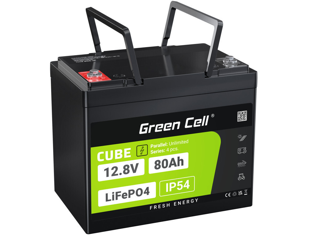 20240912110333_green_cell_antallaktiki_mpataria_gia_ilektriko_scooter Green Cell Ανταλλακτική Μπαταρία για Ηλεκτρικό Scooter σε Μαύρο Χρώμα - Image 1