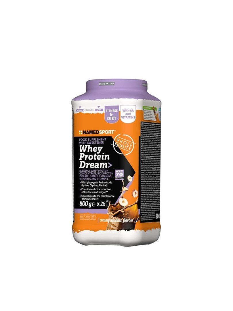 20240917102943_namedsport_whey_protein_dream_proteini_orou_galaktos_me_geysi_hazelnut_800gr NamedSport Whey Protein Dream 800gr - Image 1