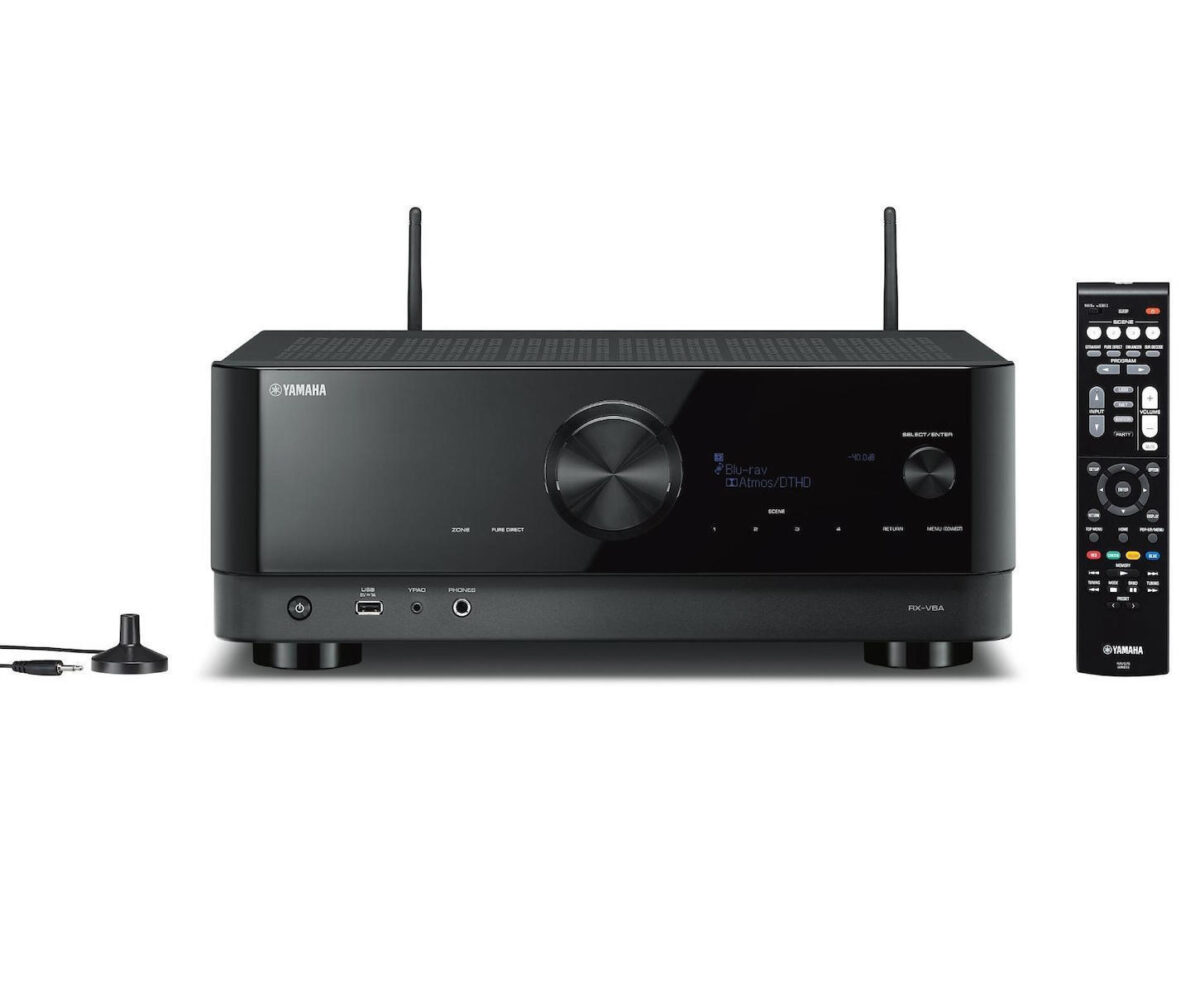 Yamaha RX-V6A Ραδιοενισχυτής Home Cinema 4K/8K 7.2 Καναλιών 100W/8Ω 160W/6Ω με HDR και Dolby Atmos Μαύρος - Image 5