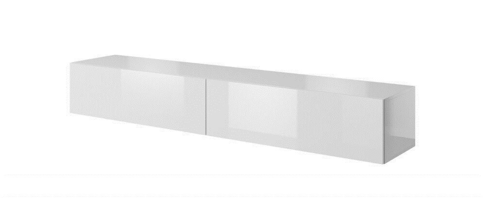 Ξύλινο White Gloss 200x40x37εκ. STVCMMZPM0068