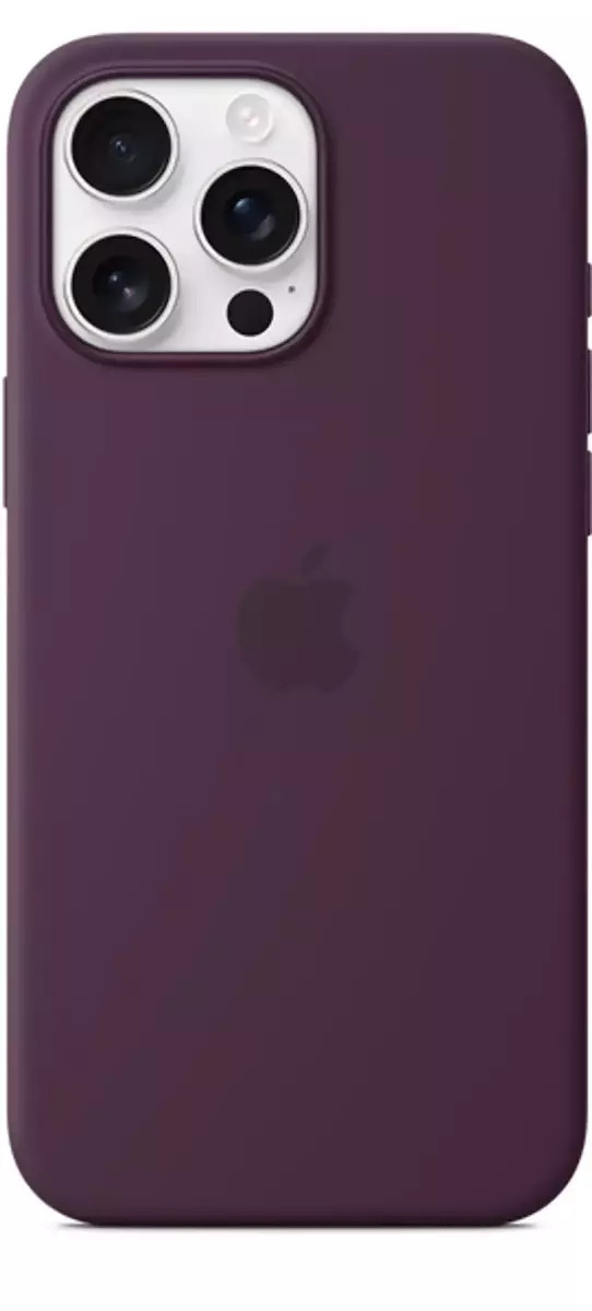 20240927165957_apple_silicone_case_with_magsafe_back_cover_silikonis_plum_iphone_16_pro_max_myyw3zm_a Apple Silicone Case with MagSafe (iPhone 16 Pro Max) - Image 1