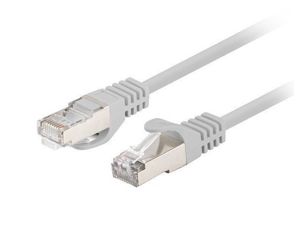 Lanberg F/UTP Cat.6 Καλώδιο Δικτύου Ethernet 1.5m Γκρι 1τμχ