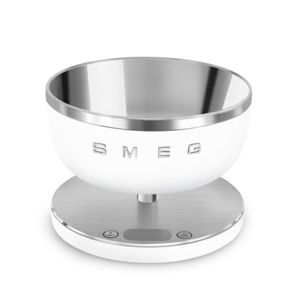Smeg Ψηφιακή Ζυγαριά Κουζίνας 1gr/5kg Λευκή