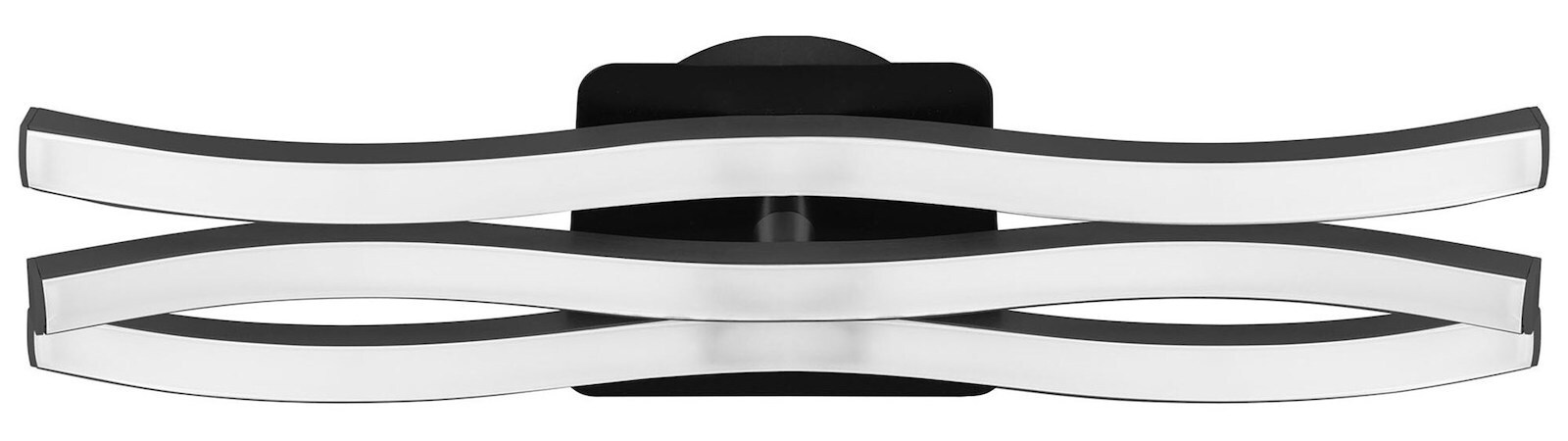 Active Jet Φωτιστικό Τοίχου LED Μαύρο 39.8εκ.