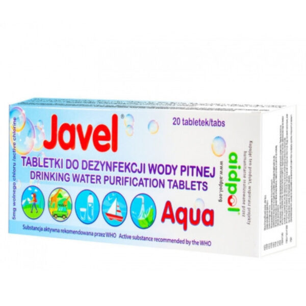 Javel Aqua Ταμπλέτες Καθαρισμού Νερού