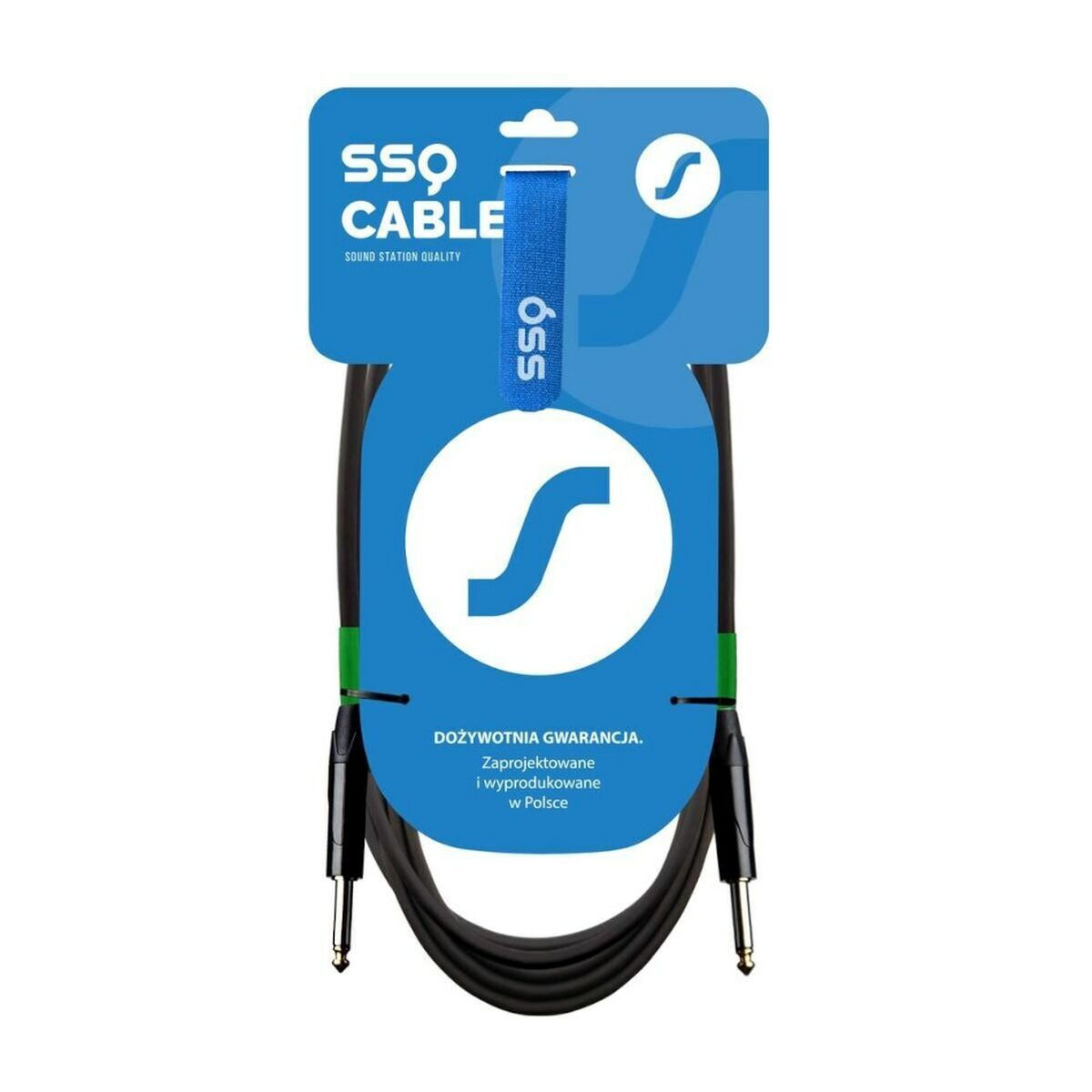 20241003122537_sound_station_quality_ssq_cable_6_3mm_male_6_3mm_male_3m_ss_2046 Sound Station Quality (SSQ) Cable 6.3mm male - 6.3mm male 3m (SS-2046) - Image 1