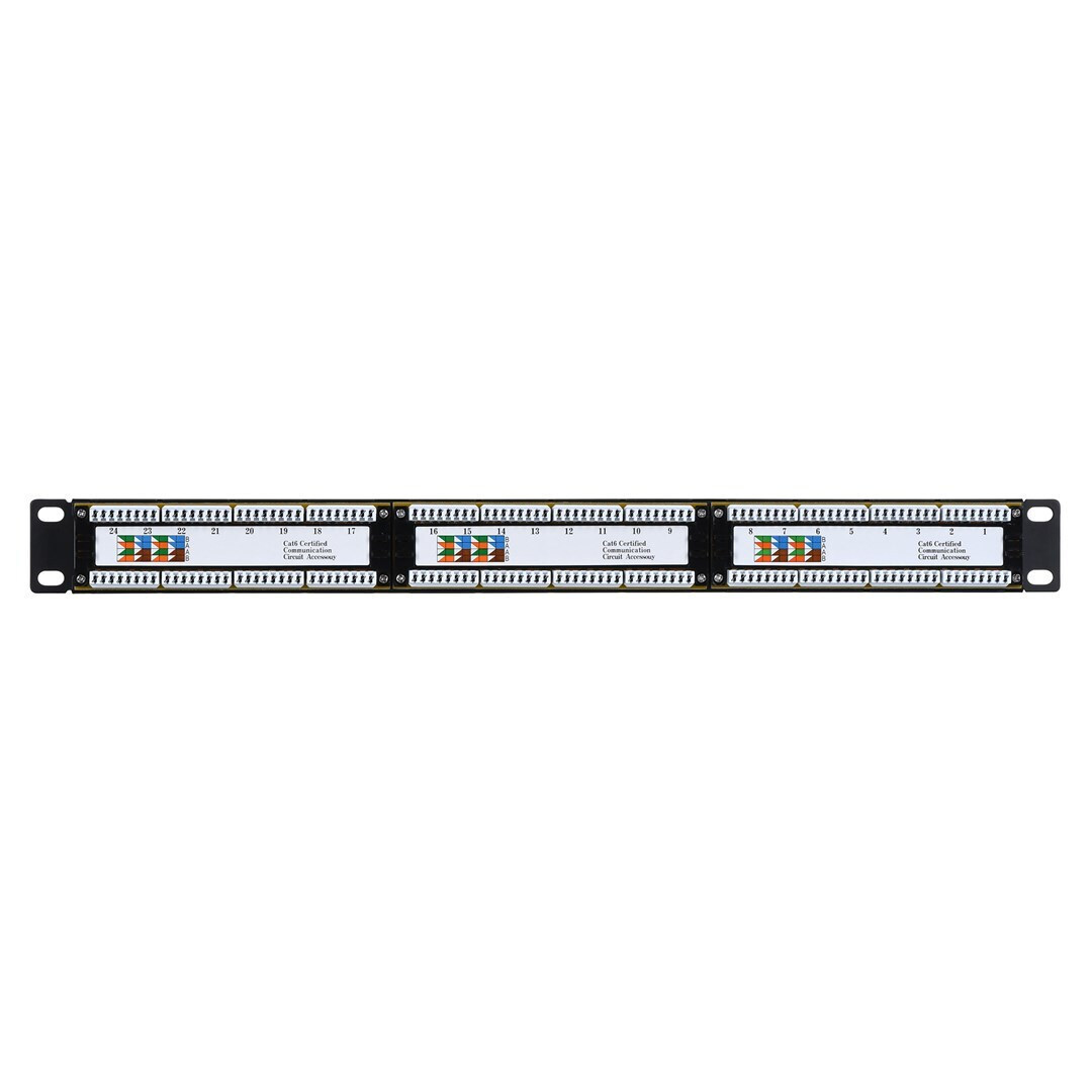 20241003124552_b112fd36 Q-Lantec Patch Panel Unshielded για Rack 1U 19" 50 Θυρών cat5e Μαύρο - Image 4