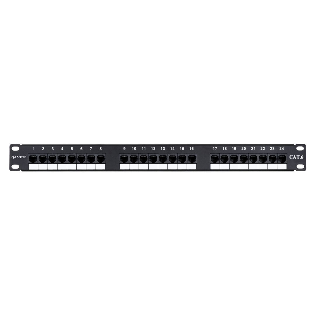 20241003124552_dc6b1fa8 Q-Lantec Patch Panel Unshielded για Rack 1U 19" 50 Θυρών cat5e Μαύρο - Image 3
