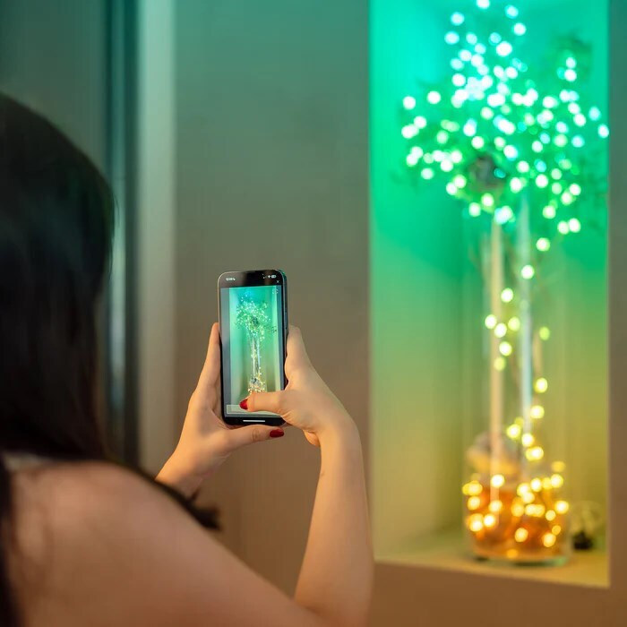 20241003163054_058afb64 Twinkly Bluetooth/WiFi Διακοσμητικό Φωτιστικό με Φωτισμό RGB Γιρλάντα LED - Image 3