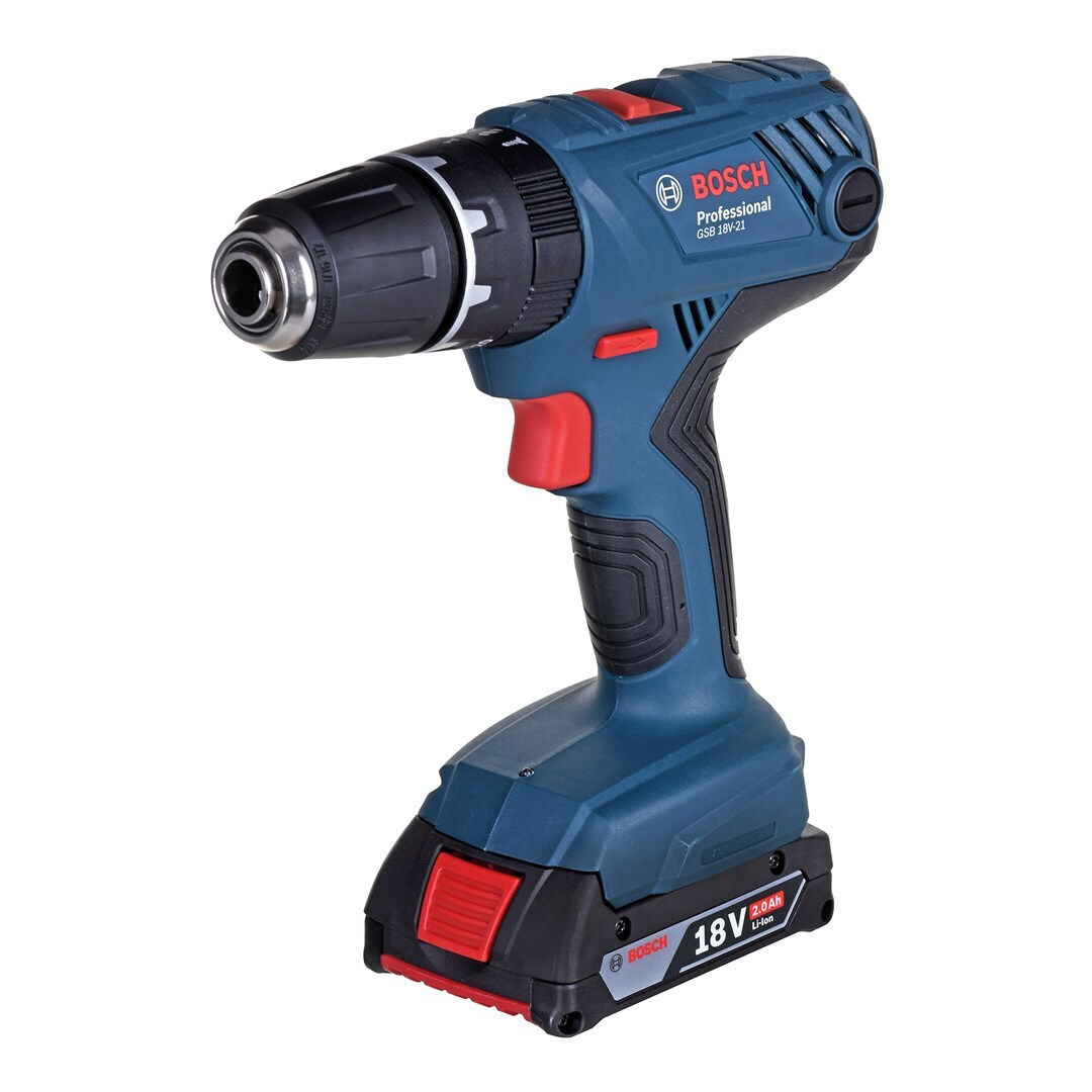 20241004114726_ff8badda Bosch Pro GSB 18V-21 Κρουστικό Δραπανοκατσάβιδο 18V 2x2Ah - Image 2