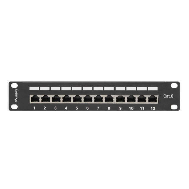 20241007124639_e30420fc Lanberg Patch Panel Μαύρο - Image 2