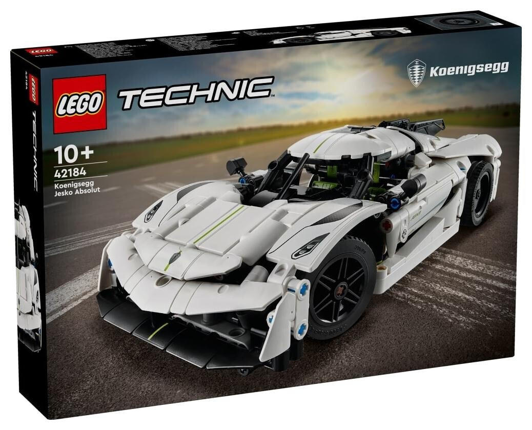 Lego Technic White Koenigsegg Jesko Absolut Hypercar για 10+ Ετών