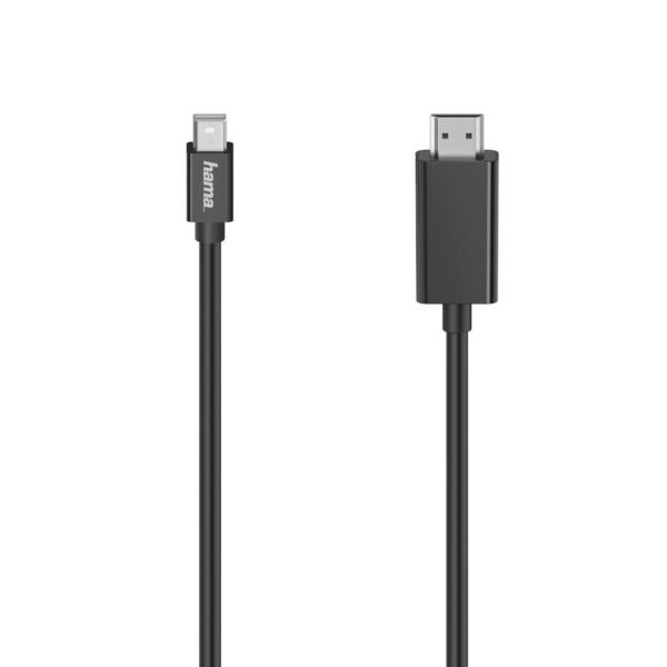 HAMA Cable DisplayPort male - HDMI male 1.5m Μαύρο (00200711)