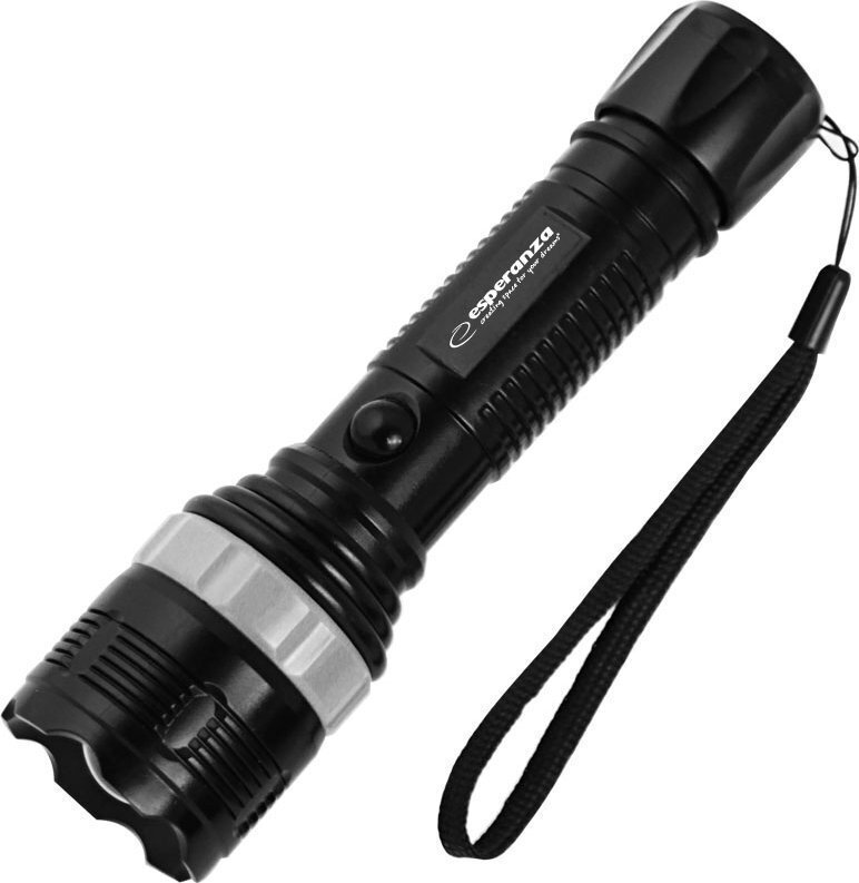 20241022113614_fakos_led_me_megisti_foteinotita_60lm_mayro_eot071 Esperanza EOT071 Φακός LED 60lm - Image 1