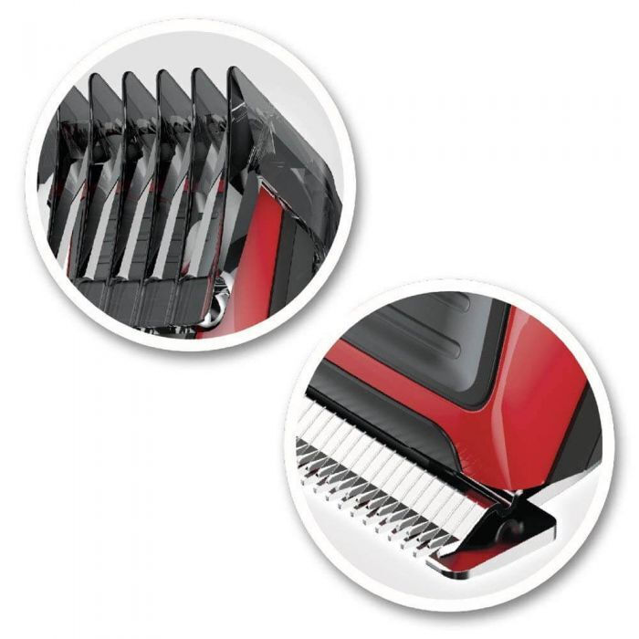 20241022141412_c7b92ba5 Remington My Groom Κουρευτική Μηχανή Black/Red HC5100 - Image 3