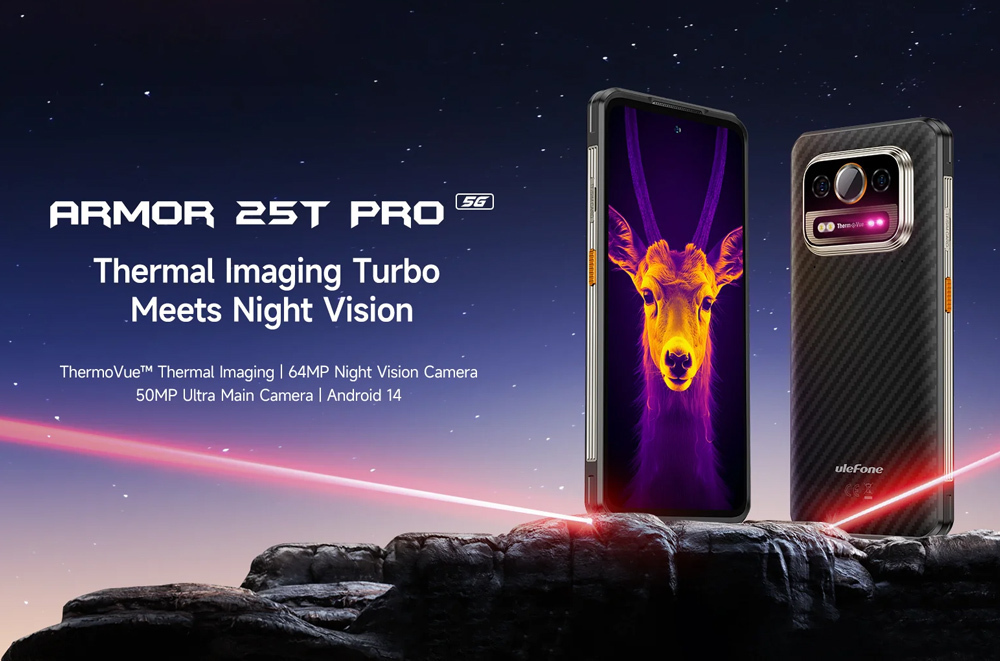 20241023133434_bf8edd22 Ulefone Armor 25T Pro 5G Dual SIM (6/256GB) Ανθεκτικό Smartphone Frost Black - Image 4