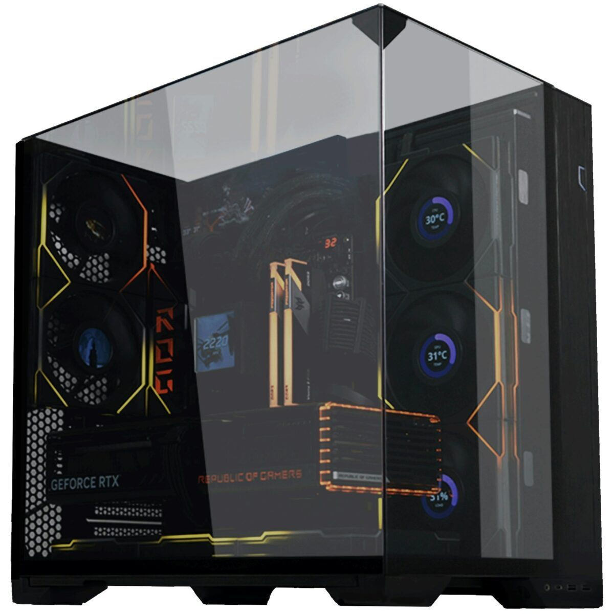 20241029164213_01583292 Lian Li O11 Vision Compact Gaming Midi Tower με Πλαϊνό Παράθυρο - Image 5