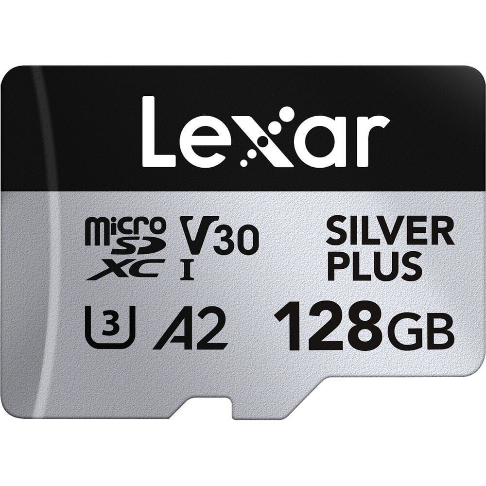 Lexar Plus microSDXC 128GB Class 10 U3 V30 A2 UHS-I