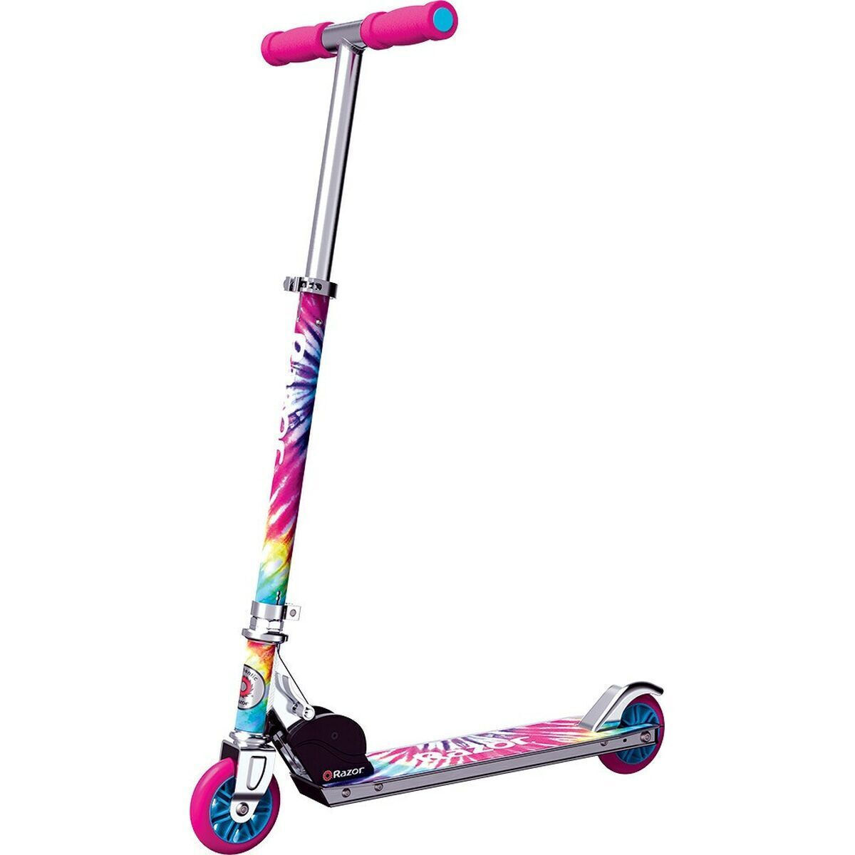 20241114153259_razor_paidiko_patini_ditrocho_gia_5_eton_polychromo_s91107445 Razor Παιδικό Πατίνι για 5+ Ετών Φούξια - Image 1