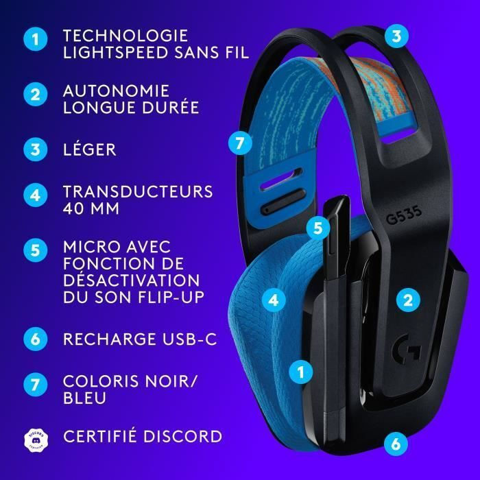 20241114155906_5aee4b6c Logitech G535 Lightspeed Ασύρματο Over Ear - Image 7