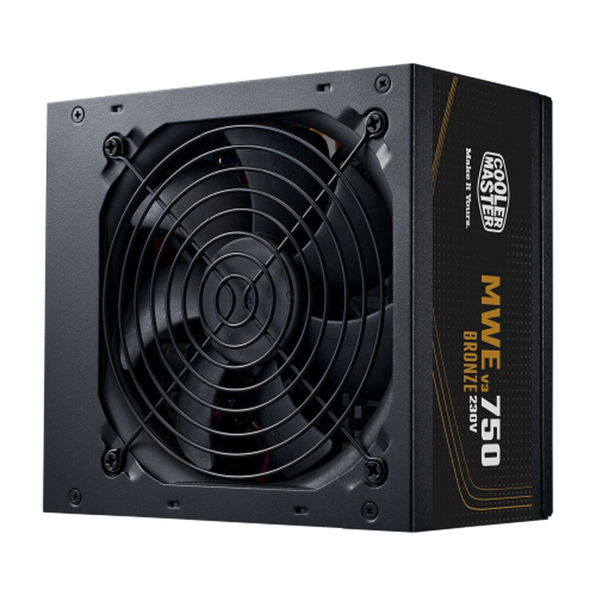 CoolerMaster MWE 750 Bronze v3 750W Μαύρο Τροφοδοτικό Υπολογιστή Full Wired 80 Plus Bronze