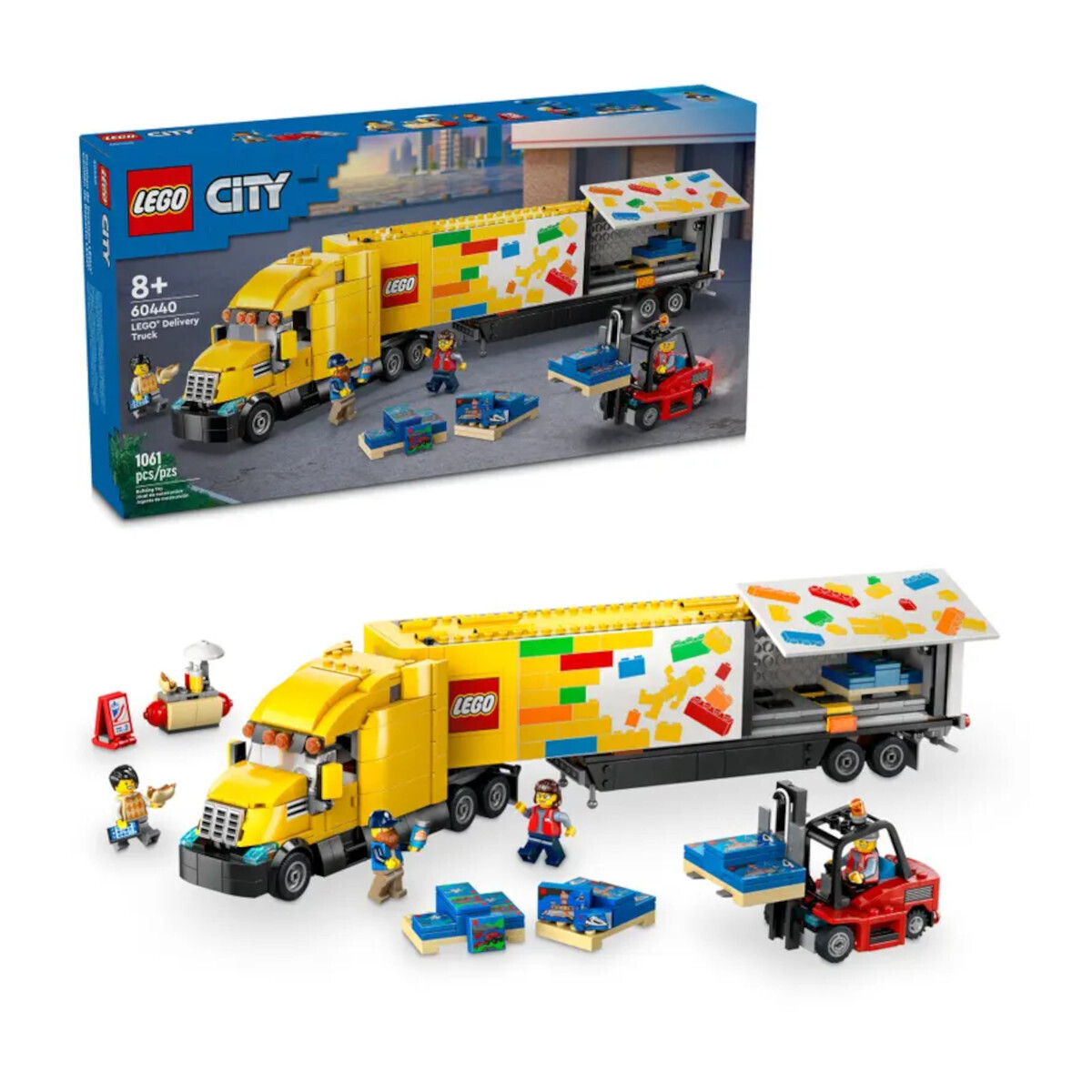 Lego City Yellow Delivery Truck για 8+ Ετών 1061τμχ - Image 1