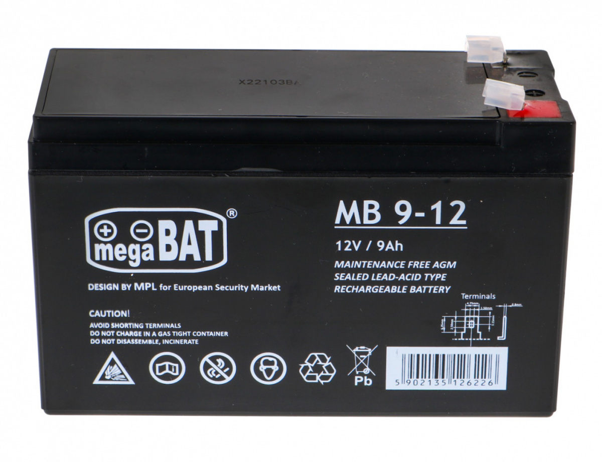 20241129171147_5195ed2b Megabat με Χωρητικότητα 9Ah και Τάση 12V 1τμχ - Image 3