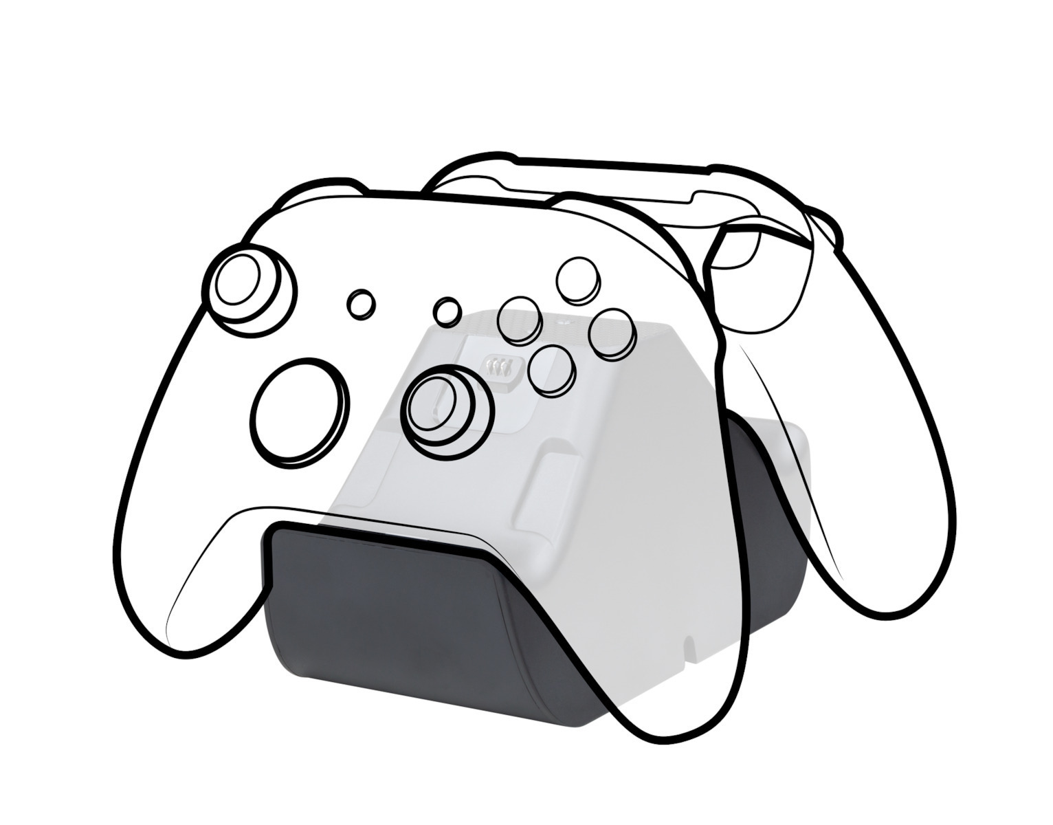 Nacon Βάση Φόρτισης για 2 χειριστήρια Xbox Series X/S - Image 1