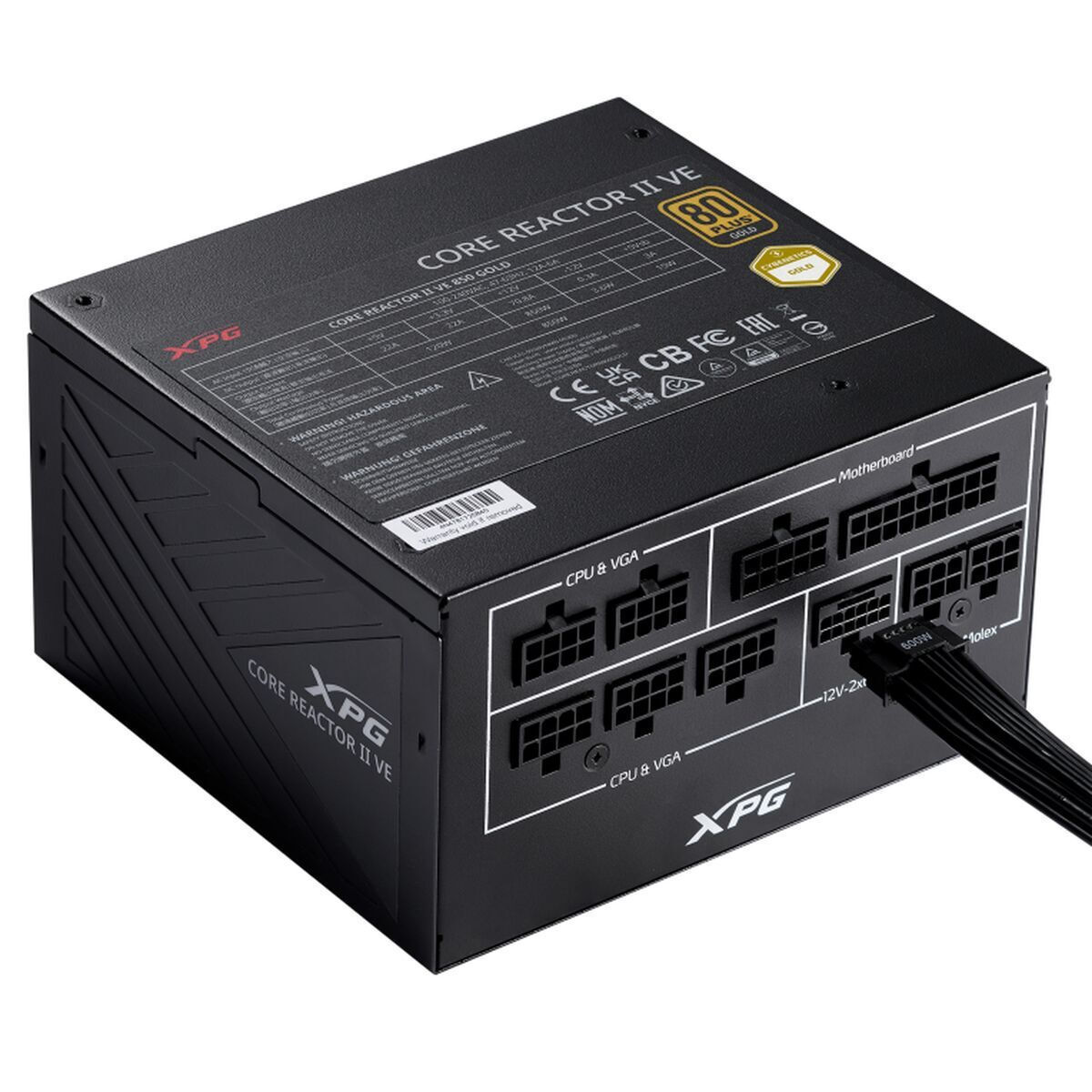 Adata Core Reactor II VE Full Modular 80 Plus Gold
