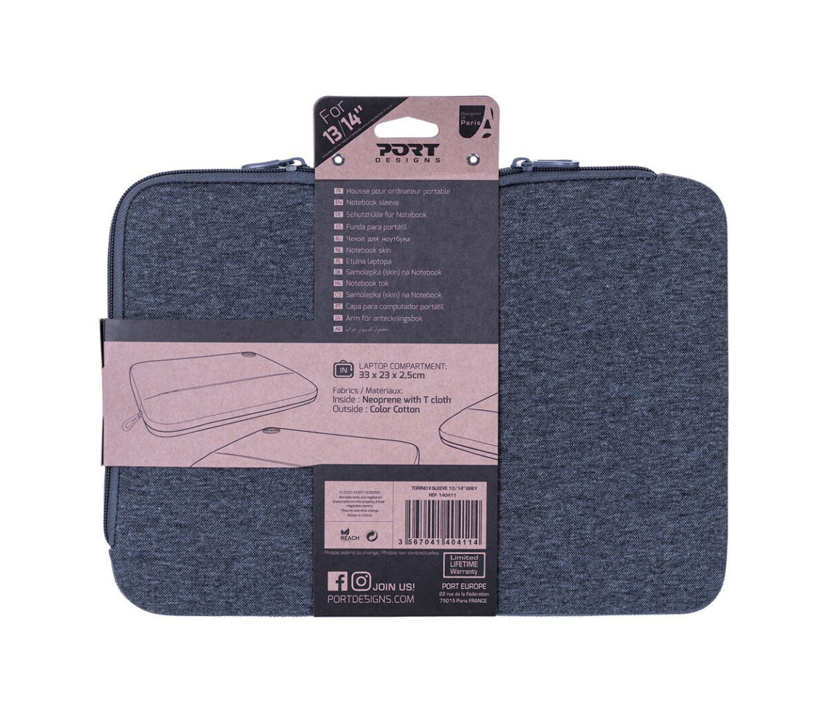 Port Designs Torino II Θήκη Laptop 14" - Image 10