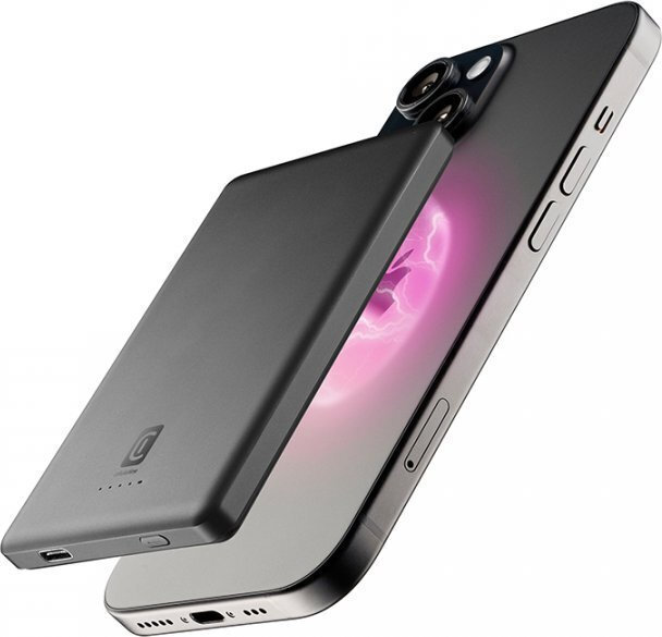 20241219170035_9975f52f Cellular Line MAG Lite 5000mAh 7.5W Γκρι - Image 2