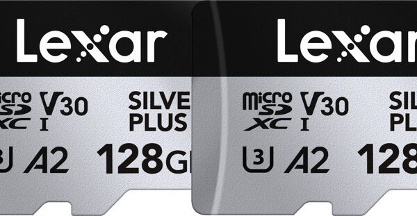 Lexar Professional Silver Plus microSDXC 128GB Class 10 U3 V30 A2 UHS-I