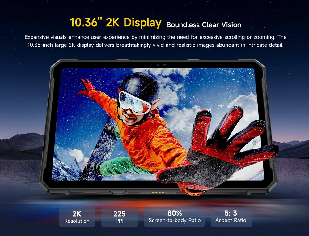 20241227135429_8a87d44b Ulefone Armor Pad 4 Ultra 5G 10.36" (8GB/256GB) Μαύρο - Image 6