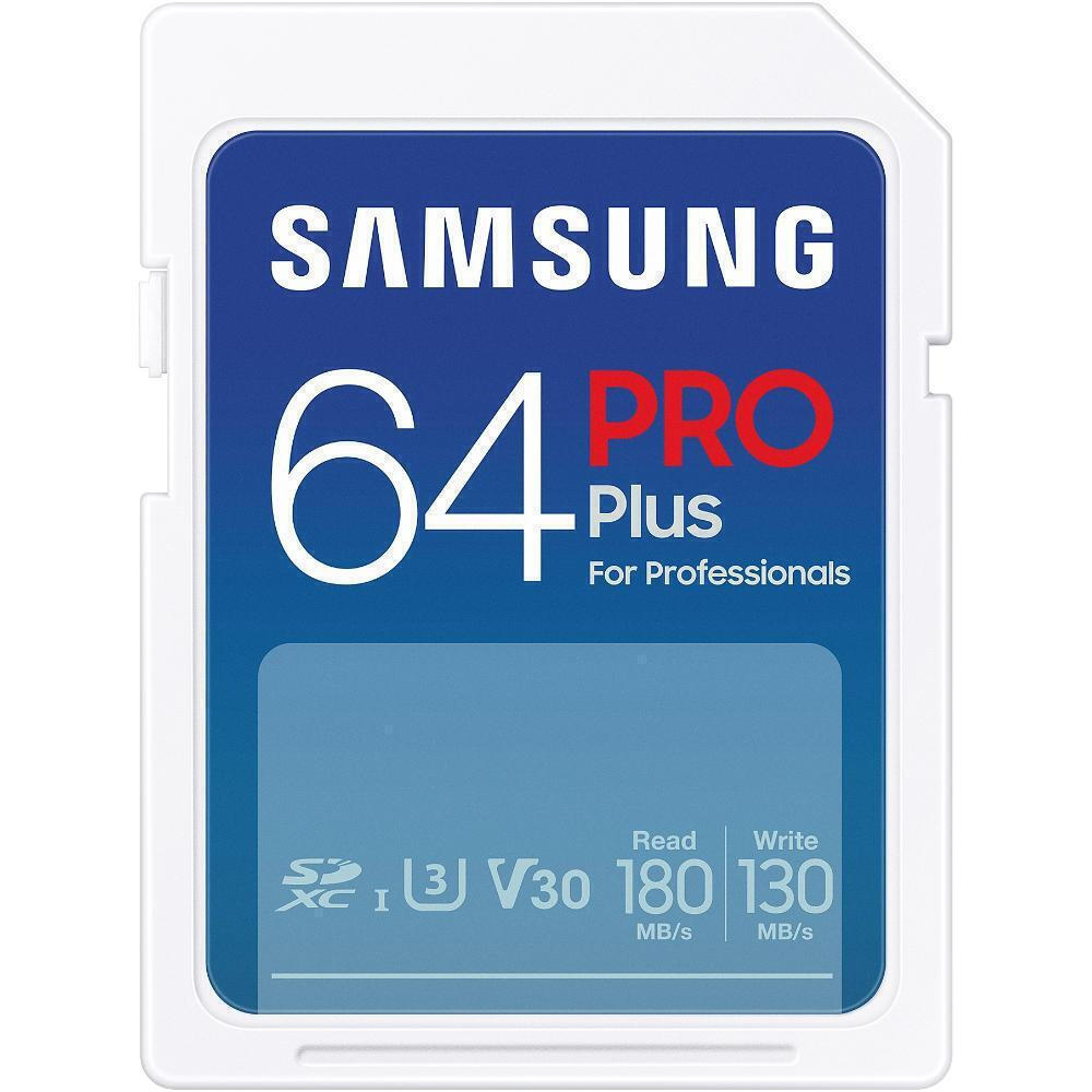 Samsung Evo Plus 2021 SDHC 64GB Class 10 U3 V30 UHS-I