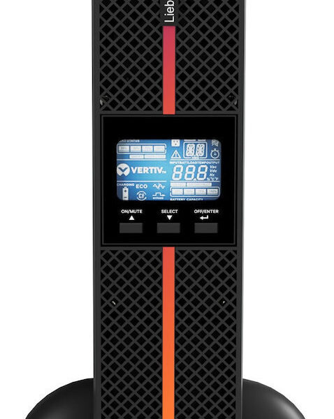 Ups Vertiv Ups Gxe3-1000irt2uxl 1000va/900w Rack Tower Αδιάλειπτη Τροφοδοσία Είσοδο C14/c13 X 8 Ράγες Εξόδου 13811436 767041034394