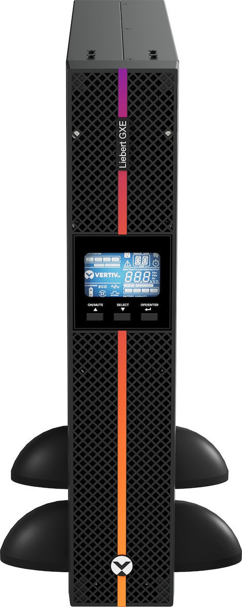 Ups Vertiv Ups Gxe3-1000irt2uxl 1000va/900w Rack Tower Αδιάλειπτη Τροφοδοσία Είσοδο C14/c13 X 8 Ράγες Εξόδου 13811436 767041034394
