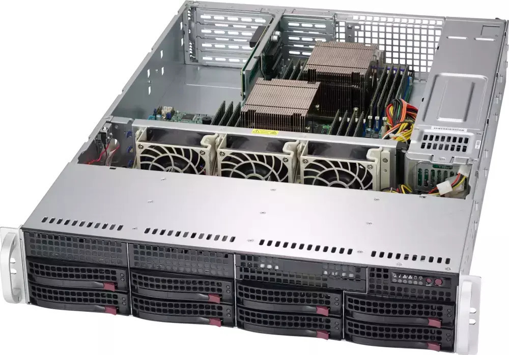 20250107124949_supermicro_2u_chassis_8x_3_5_hs_sas_sata_2x800w_80plus_titanium_wio Supermicro 2u Chassis 8x 3.5" Hs Sas Sata 2x800w 80plus Titanium Wio - Image 1