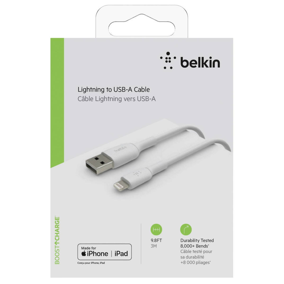 20250107161633_d9480da3 Belkin USB-A to Lightning 12W (CAA001BT) - Image 6