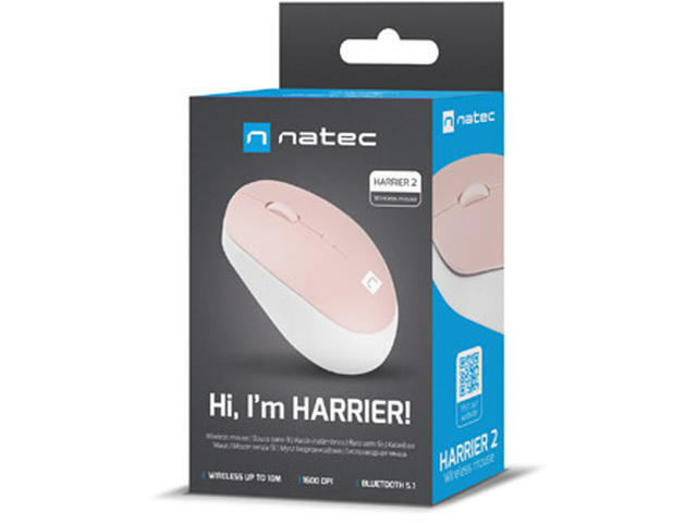 20250107162634_3089624c Natec Harrier 2 Ασύρματο White/Pink - Image 6