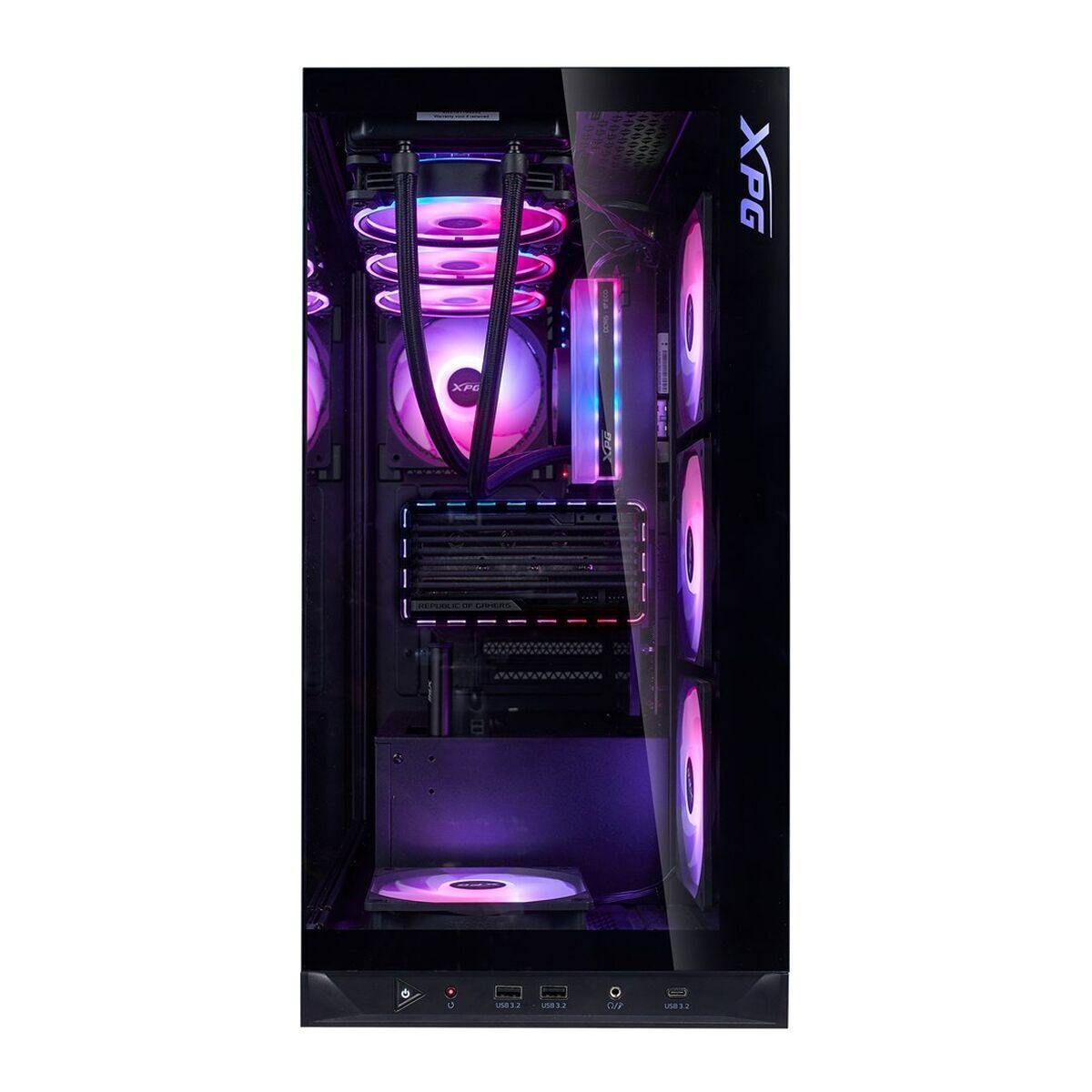 20250107163413_a6ad7e7b Adata Invader X Midi Tower με Πλαϊνό Παράθυρο - Image 2