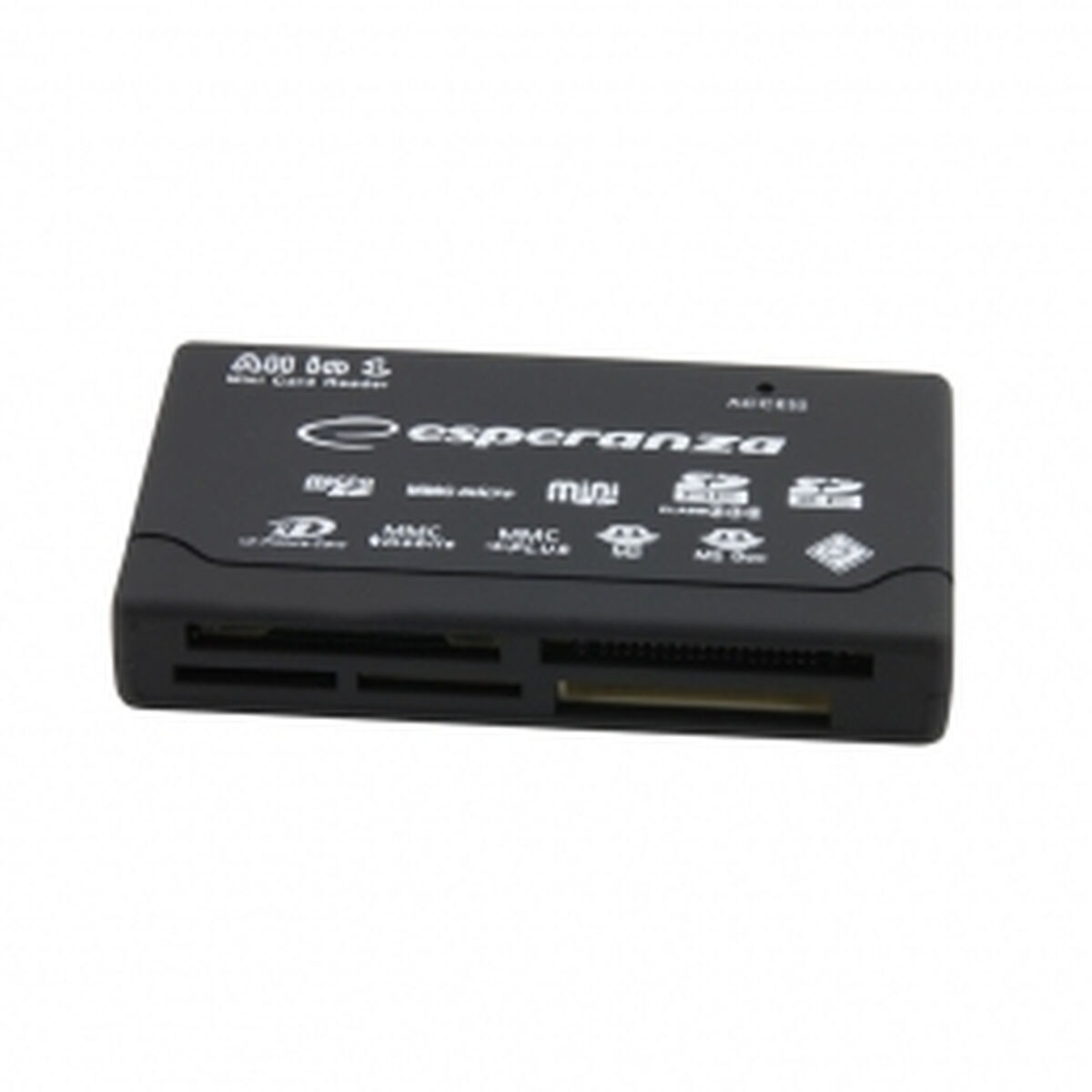 20250107170336_esperanza_ea_119_card_reader_usb_2_0_gia_sd_microsd_memorystick_compactflash_xd Esperanza EA-119 Card Reader USB 2.0 για SD/microSD/MemoryStick/CompactFlash/xD - Image 1
