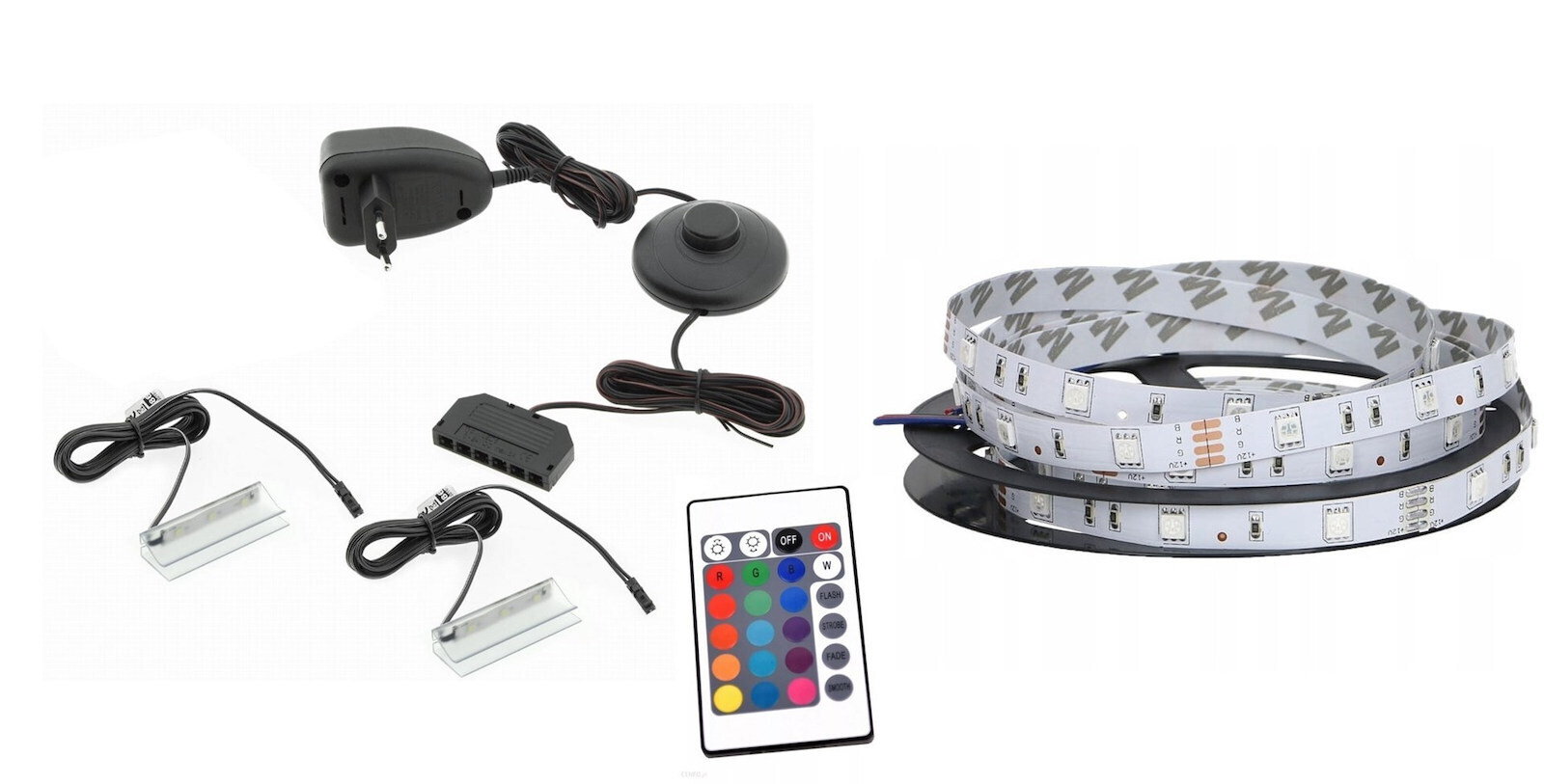 20250109145525_cama_qiu_rtv160_rgb_diakosmitiko_fotistiko_me_fotismo_rgb_epiplon_led Cama QIU RTV160 RGB Διακοσμητικό Φωτιστικό με Φωτισμό RGB Επίπλων LED - Image 1