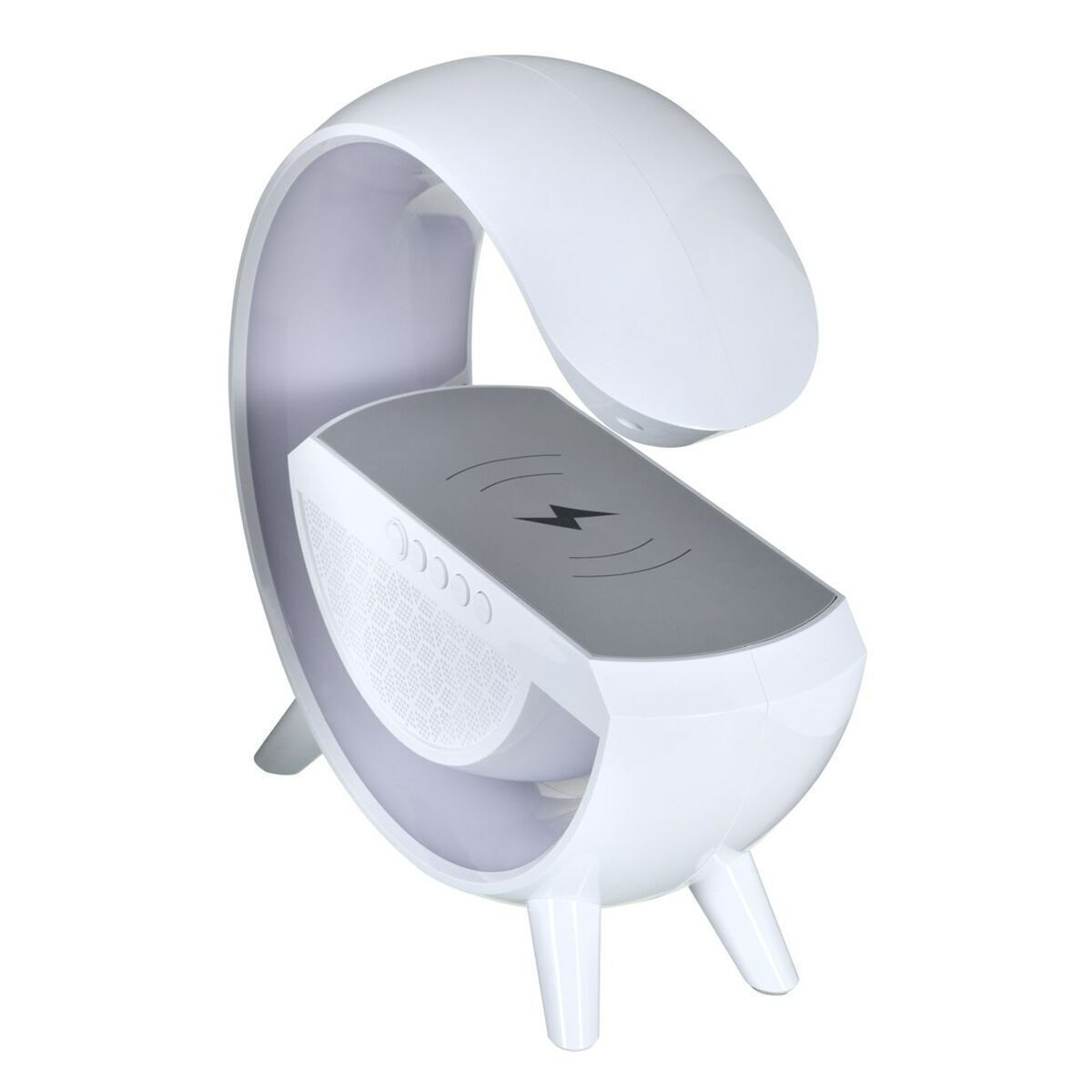 20250109152213_dff623eb Active Jet Bluetooth Διακοσμητικό Φωτιστικό με Φωτισμό RGB Λαμπτήρας LED Λευκό - Image 3